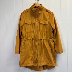 Bagatelle Collection Women Hipster Utility Cotton Blend Jacket Size M Simplicity